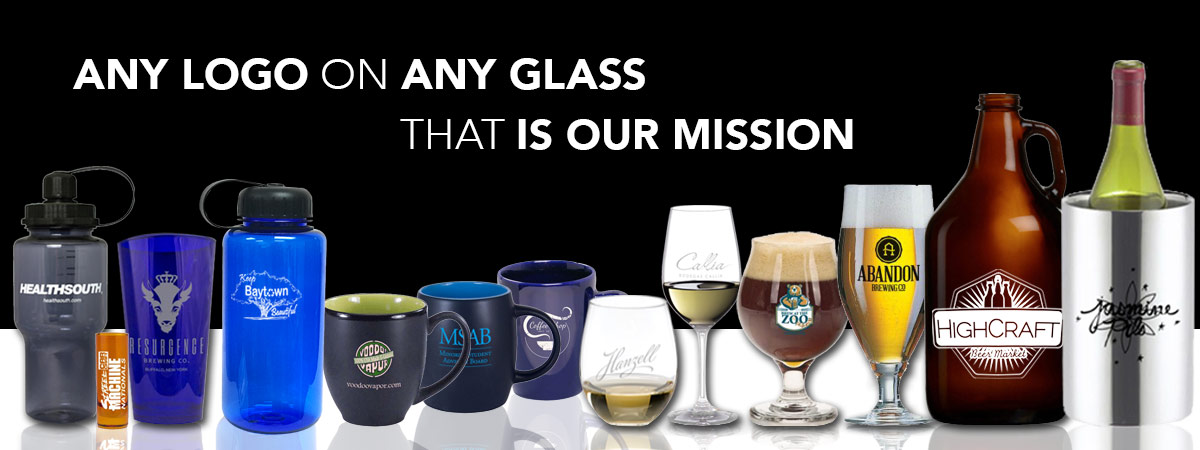 A Logo on any glass, that is our mission