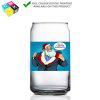 209 Can Glass 16oz Digital Printing